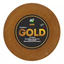 Fita Amarela Adesiva Gold + 50 Metros X 2.5 Cm