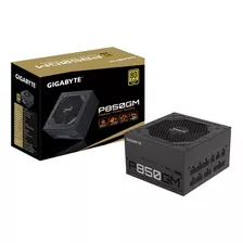 Fonte Atx Gigabyte 850w Gp-p850gm 80plus Gold Full Modular Cor Preto