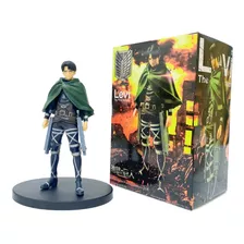 Figura Levi Attack On Titan Colección Anime + Obsequio