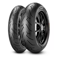 Par Pneu De Moto 120/70-17 + 160/60-17 Diablo Rosso 2