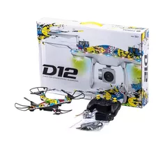 Drone Ditron Premium Sk-dron2 Wifi Con Cámara Hd Negro 2ghz 1 Batería