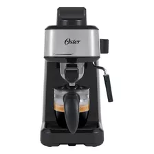 Oster® Cafetera De Vapor Para Espresso Y Cappuccino, Capacid Color Negro