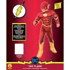 Disfraz De Rubies Costume Dc Superheroes Flash Deluxe Para N