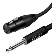 Ranch Xlr Cable 10ft Hembra Xlr A 1/4 Ts Mono Jack Cable De 