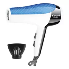 Secador De Pelo Cuori 1100w 2 Vel Con Concentrador De Aire Color Azul Y Blanco