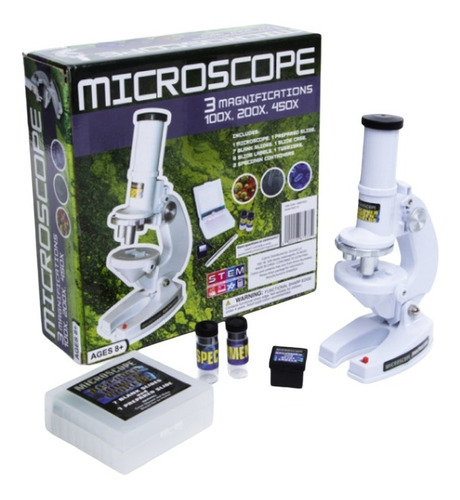 Microscopio Kit De Ciencia De Juguete