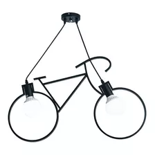 Lampara Colgante Techo Diseño Bicicleta 