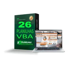 26 Planilhas Excel Vba Editáveis + 7400 Planilhas Excel