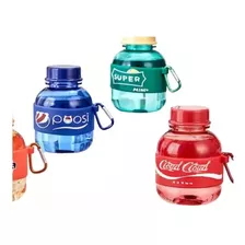 Mini Botella De Agua Portátil 350ml Coque Para Niños Regalos