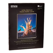 Epson Ultra Premium Photo Paper Luster, 50 Unidades (s041405