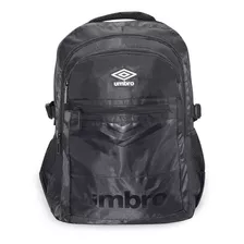 Mochila Umbro® Casual Impermeable Con Porta Laptop Hasta 17 Color Negro