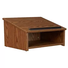 Oklahoma Sound 22-mo Table Top Atril, Roble Medio