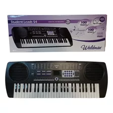 Teclado Musical Waldman 54 Teclas P/iniciante Stl-54 + Fonte