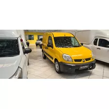 Renault Kangoo 1.6 Flex 2013 Amarela Completa