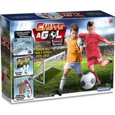 Kit 2 Mini Traves Chute A Gol Futebol Infantil - Brinquemix