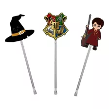 Topper Para Docinho 30 Unid. Tema Harry Potter Mod. Grwgww