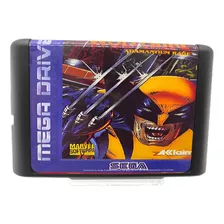 Mega Drive Jogo - Wolverini Adamatium Rage Paralelo