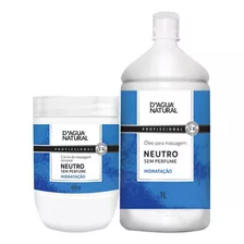  Combo Óleo E Creme De Massagem Corporal Neutro Dagua Natural