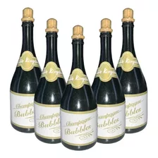 Juguete Burbujero Formato Botella Burbujero Sombreros Y Fiesta México Burbujero Champagne - Pack X 10 Unidades