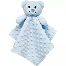 Naninha Para Bebê Menino Ursinho Algodão Doce Azul Buba