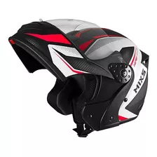 Capacete Mixs Gladiator Neo Vermelho Brilhante + Vis Fume