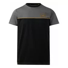 Remera Agusta Anni Negro-gris Aniversario