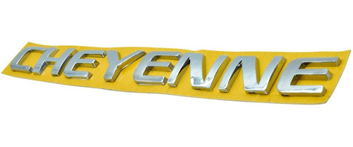 Emblema Texto Letras Cheyenne Cromo Foto 2