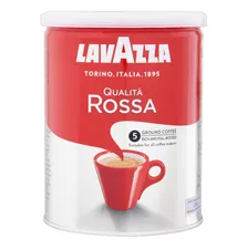 Café Torrado E Moído Lavazza Qualità Rossa Lata 250g