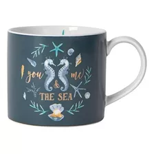 Taza Elegante Ahora En Una Caja, Coastal Treasures - 14 Oz |