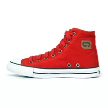 Zapatilla Botita Rojo John Foos 184 Dye Fall Tomato