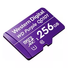 Microsd Wd Purple 256gb Clase-10 Cámaras Resistencia Extrema