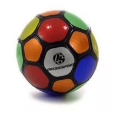 Pelota De Futbol Dream Sport N°5 Cuero Sintetico Pf20 Color Multicolor