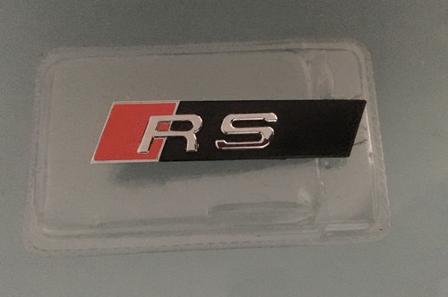Emblema Logo Sline O Rs Audi Vw Sport Frontal Baul Etc Foto 3