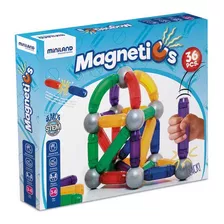 Miniland Juguete Didáctico Infantil Magnetico Niños 36 Pcs ®