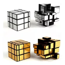  Juego De Ingenio - Cubo Magico Gold Mirror Dorado Plateado