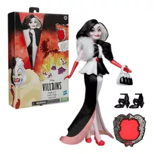 Boneca Cruella De Vil Princesas Vilãs 30cm 5+ F4563 Hasbro