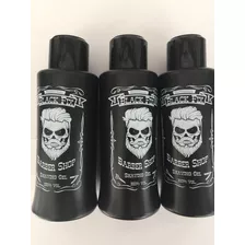 Kit 03 Shaving Gel De Barbear Menthol Black Fix 300ml Cada