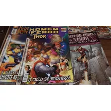 Revista Coleção Completa Homem De Ferro E Thor 1 E 2 Edição
