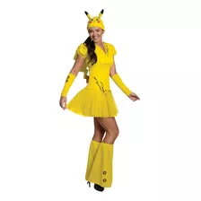 Disfraz Pikachu Pokemon Rubies Mujer Dama