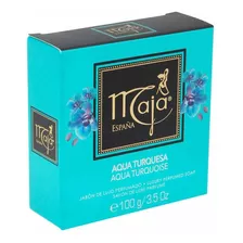 Jabón En Barra Maja Aqua Turquesa 100g