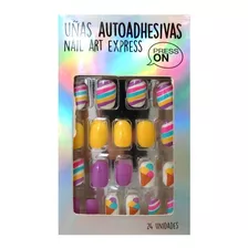 Uñas Press On Autoadhesivas Ice Cream Thelma&louise