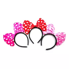 Cintillo Minnie Mouse Tiara Colores 6 Unidades 