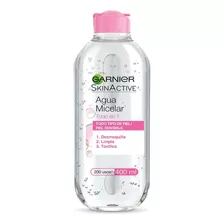 Agua Micelar Garnier Desmaquilla Limpia Tonifica 400ml