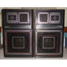 Parlantes Sony Vintage Ss-v700 100 Watts Como Nuevo No Envío