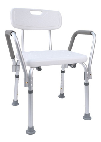 Silla Para Regadera Con Respaldo Y Descansabrazos Daonsa