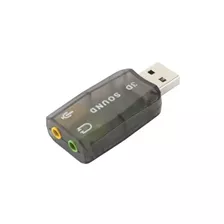 Adaptador Usb A Audio Micrófono + Auricular 5.1 Pc Notebook