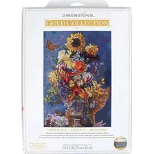 Dimensions Gold Collection Flower Vase Advanced Cross Stitch