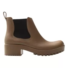 Botas De Lluvia De Mujer Giovanna Con Elástico Caña Media 02