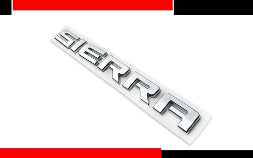 Emblema Sierra Gmc Letras 2014-2018  . Foto 3