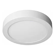 Spot Panel Led Aplicar Techo 24w Circular Luz Fria Color Blanco